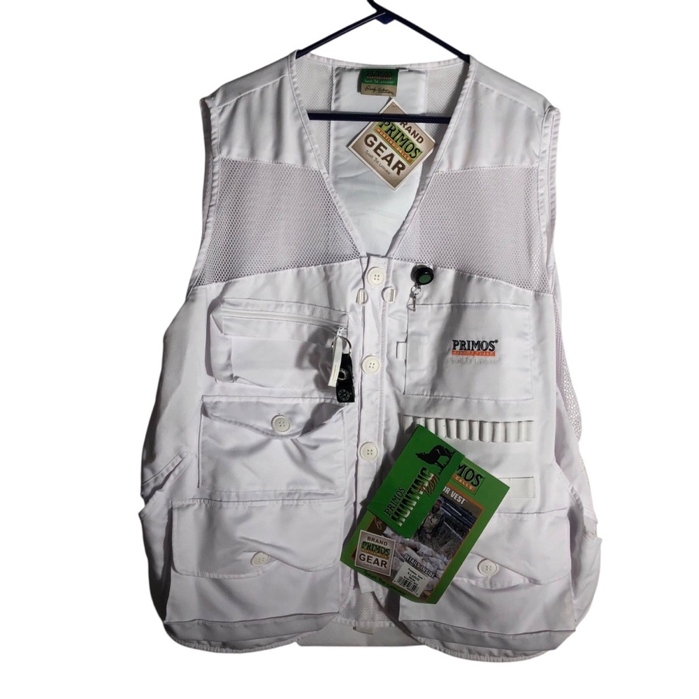 PRIMOS white hunting Predator Vest Size XL NWT